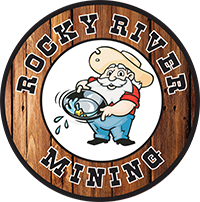 Rocky River Mining | Mobile Gemstone Panning Attraction Logo
