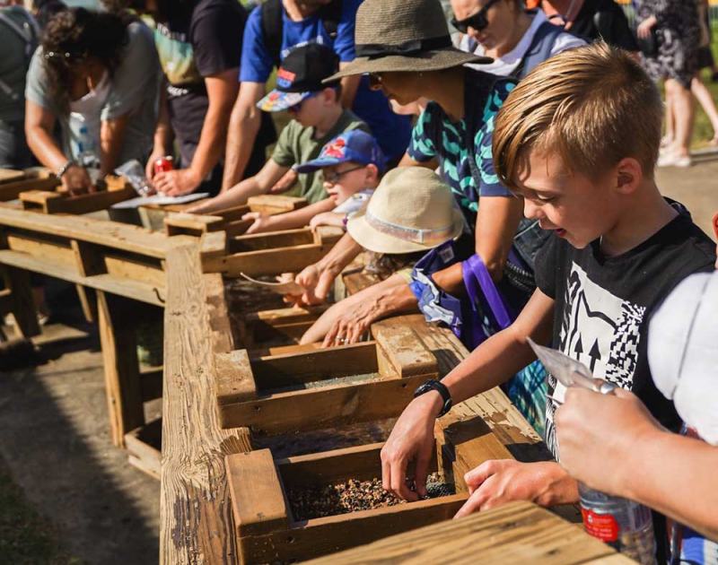 About Us Rocky River Mining Mobile Gemstone Panning Attraction