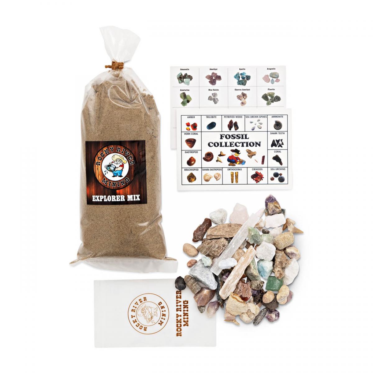 Explorer Mix Bag (700g) Rocky River Mining Mobile Gemstone Panning